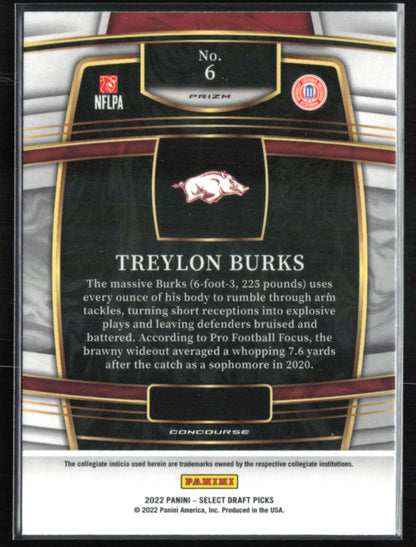 Treylon Burks RC Red Laser