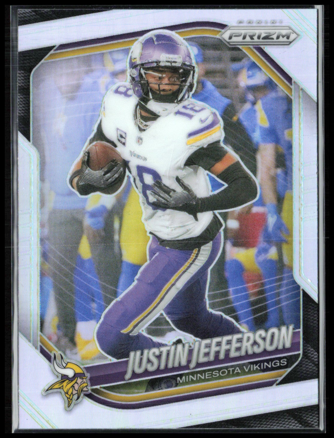 Justin Jefferson Silver Prizm
