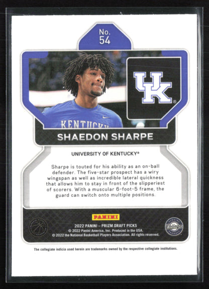 Shaedon Sharpe RC