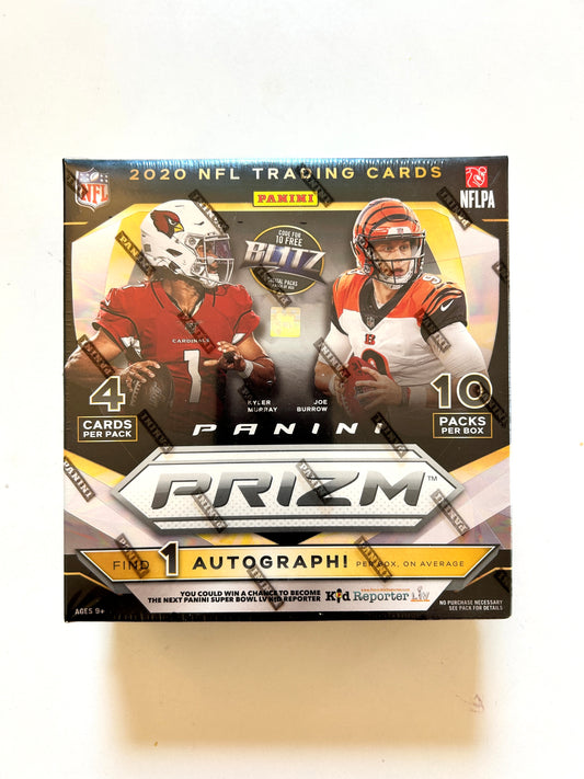 2020 Panini Prizm Football Mega Box Factory Sealed (Walmart)