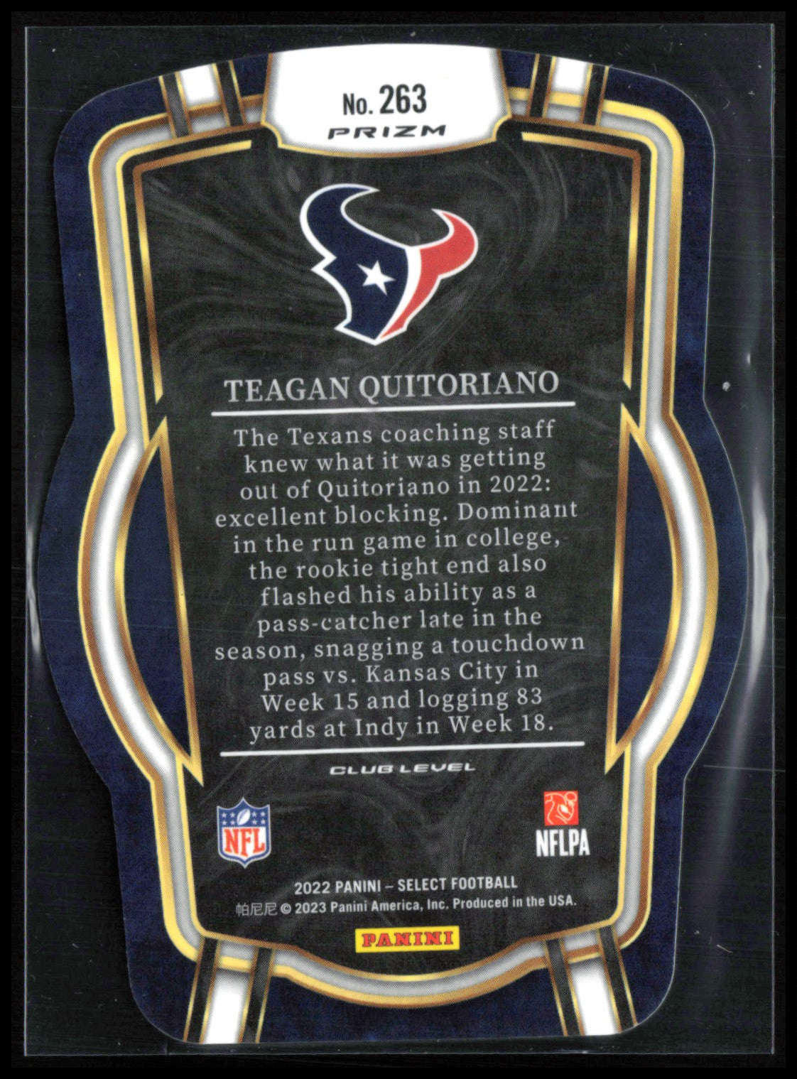 Teagan Quitoriano RC Green Yellow Die-Cut
