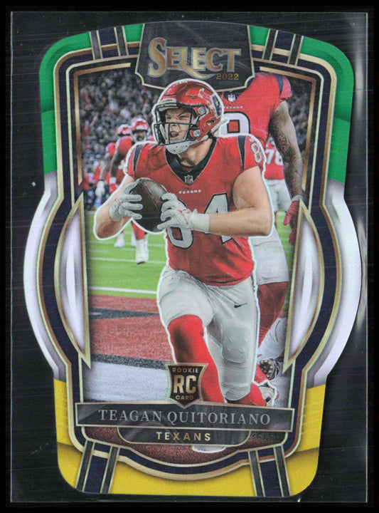 Teagan Quitoriano RC Green Yellow Die-Cut