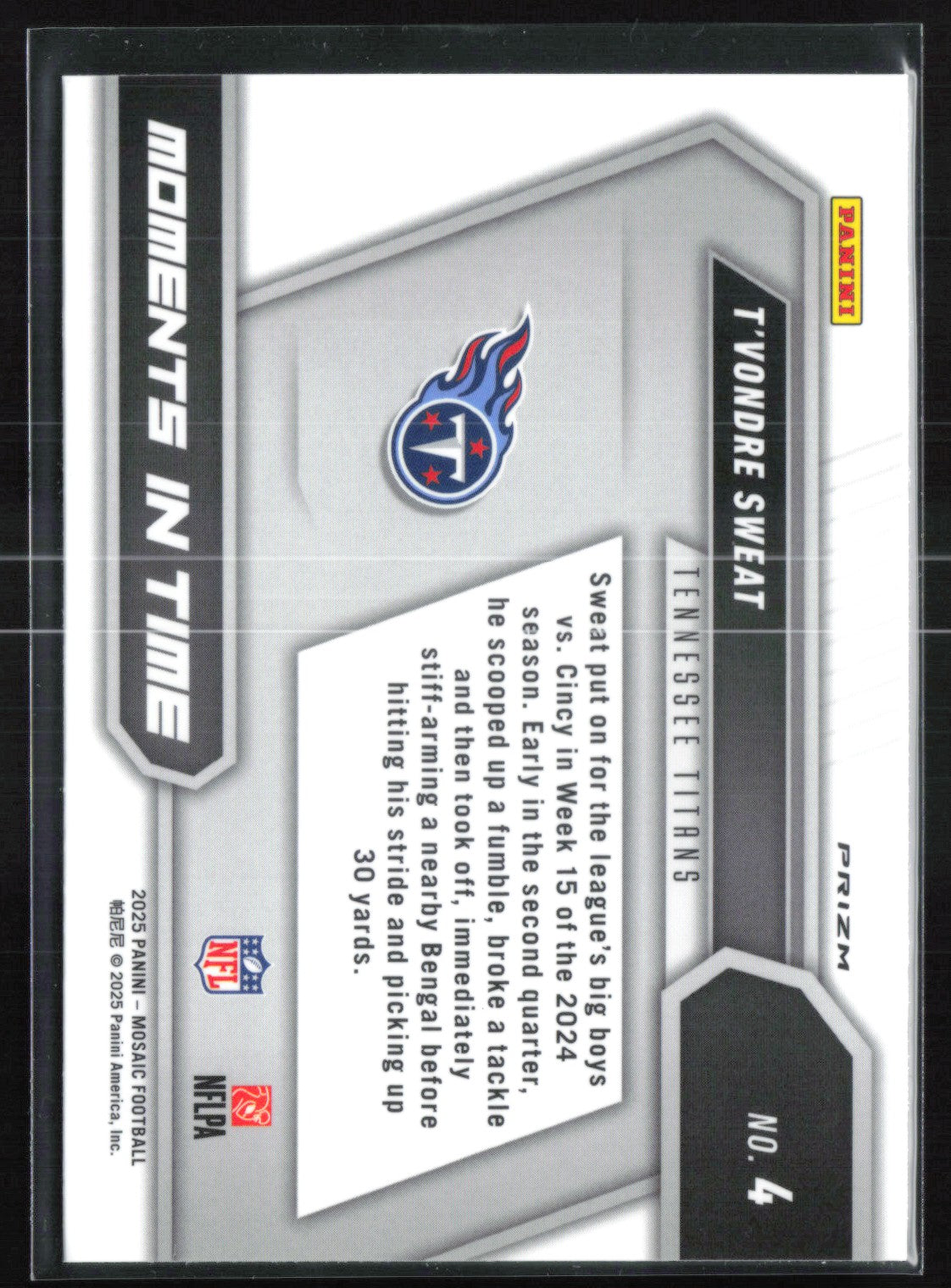 T'Vondre Sweat Mosaic Prizm