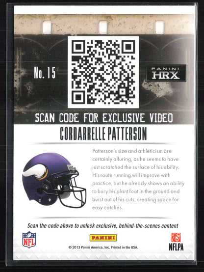 Cordarrelle Patterson RC
