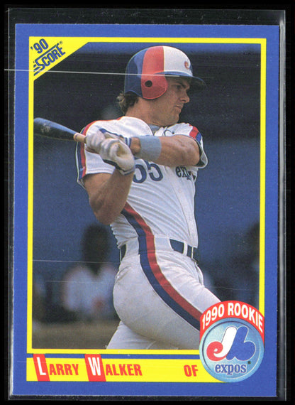Larry Walker RC 1990 Score