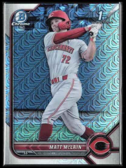 Matt McLain 1st Bowman Mojo