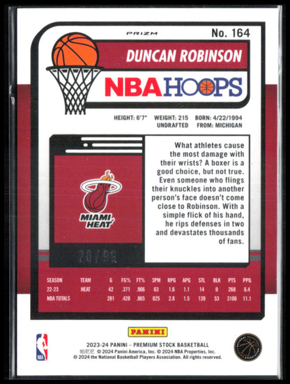 Duncan Robinson Red Ice /99