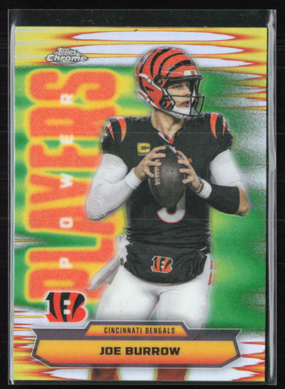 Joe Burrow Power Players Refractor