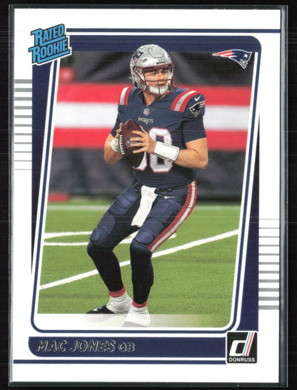 Mac Jones RC Rated Rookie