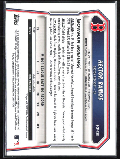 Hector Ramos 1st Bowman