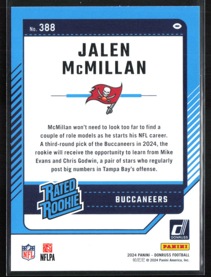 Jalen McMillan RC Blue