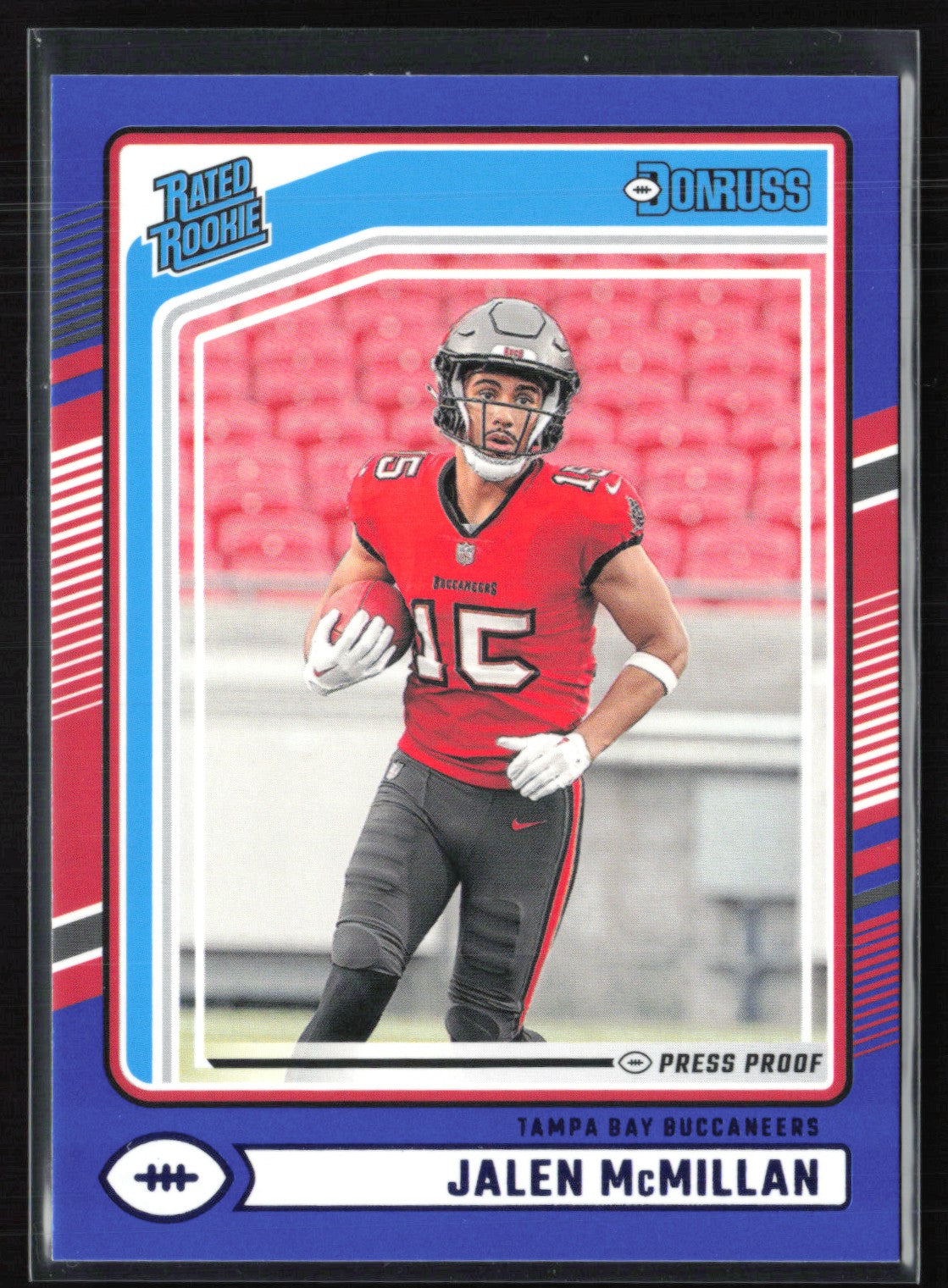 Jalen McMillan RC Blue