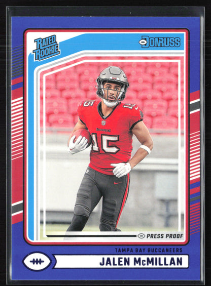 Jalen McMillan RC Blue