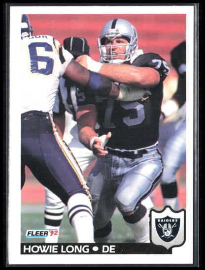Howie Long 1992 Fleer