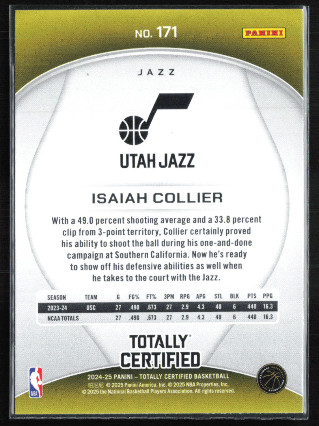 Isaiah Collier RC