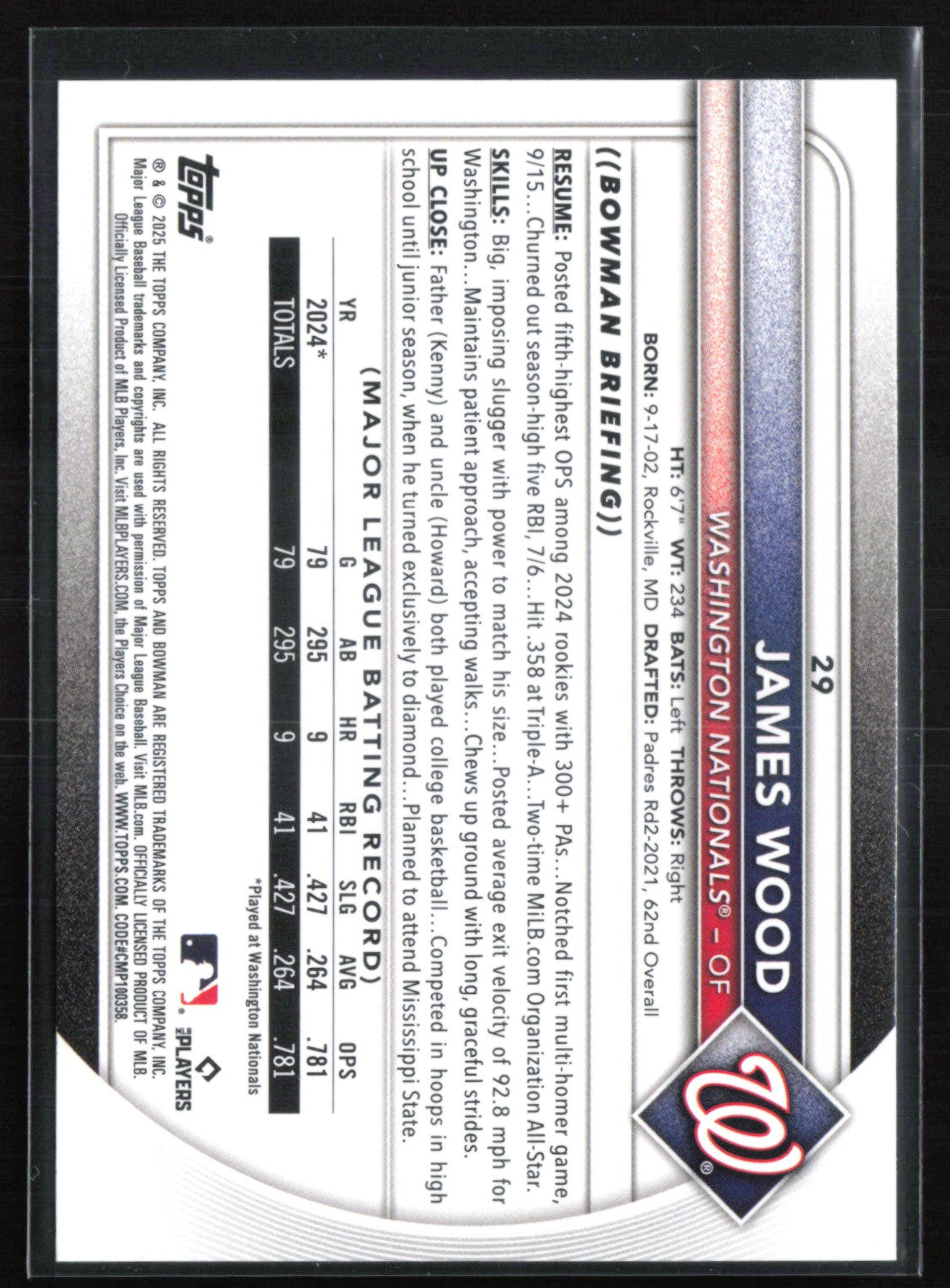 James Wood RC