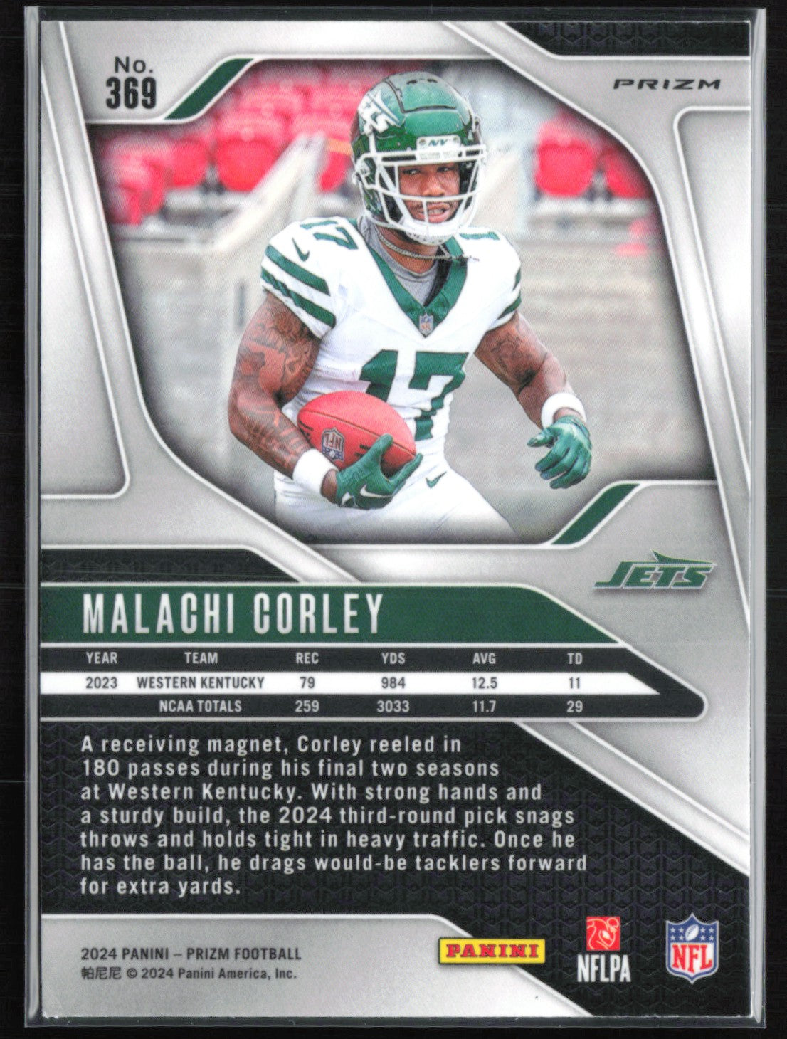 Malachi Corley RC Green Wave