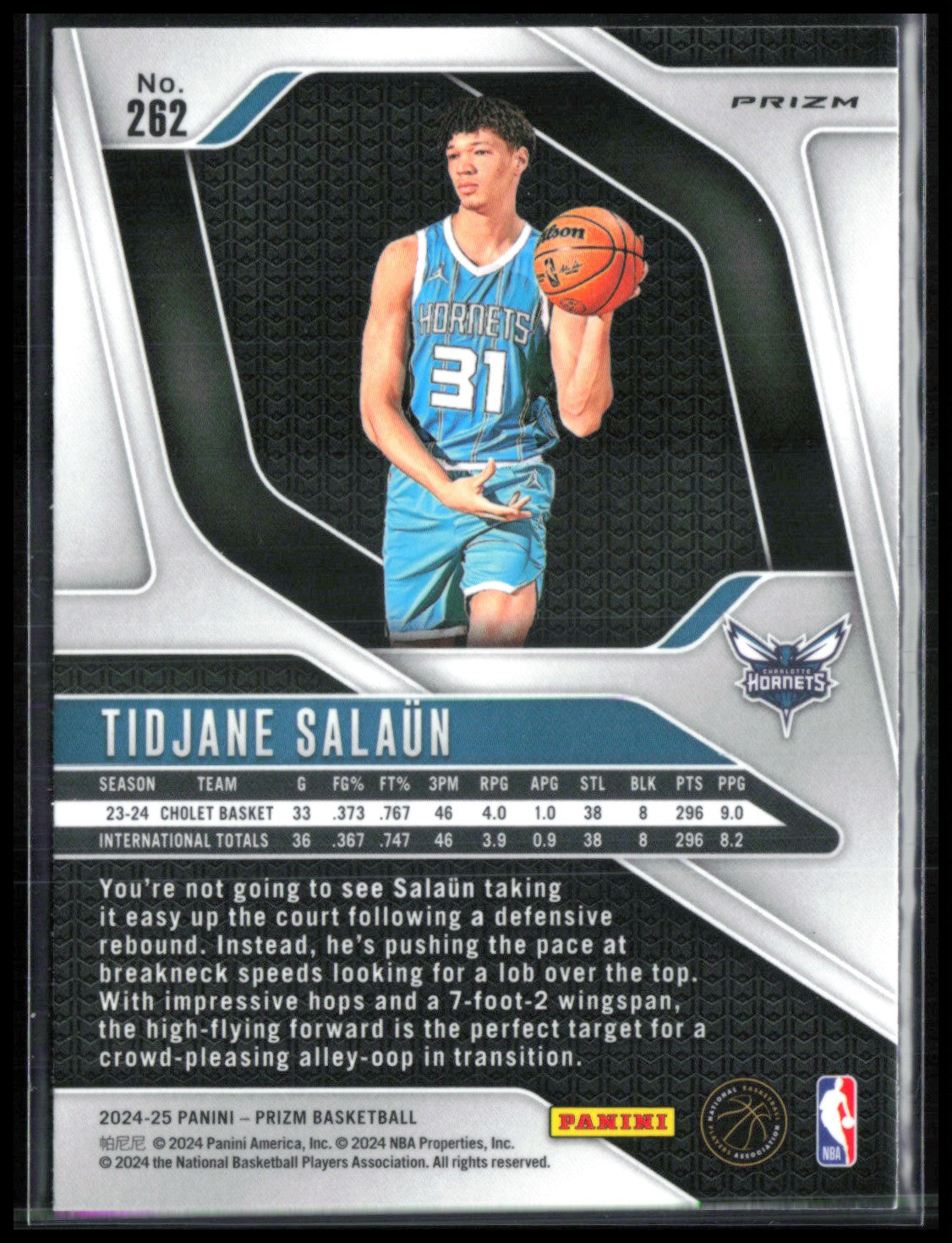 Tidjane Salaun RC Silver Prizm