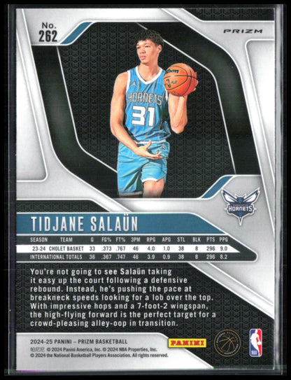 Tidjane Salaun RC Silver Prizm