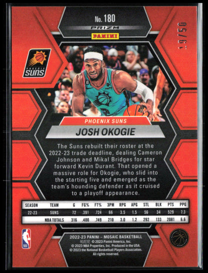 Josh Okogie Purple Disco /50