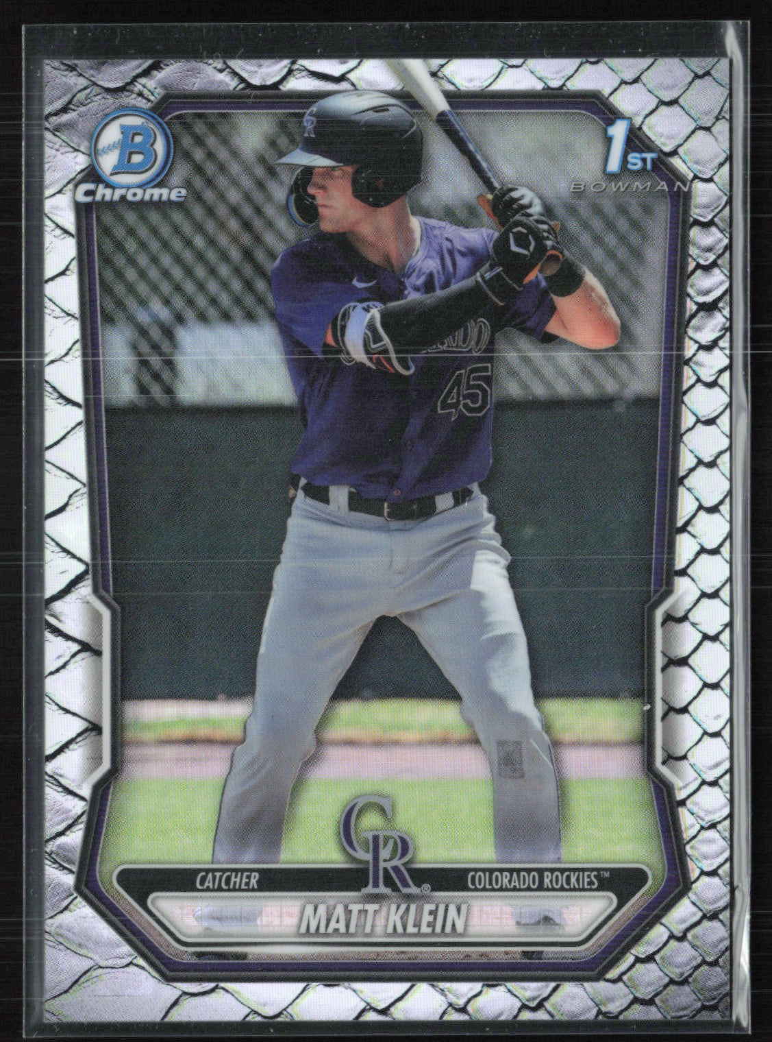 Matt Klein 1st Bowman Repilian Refractor