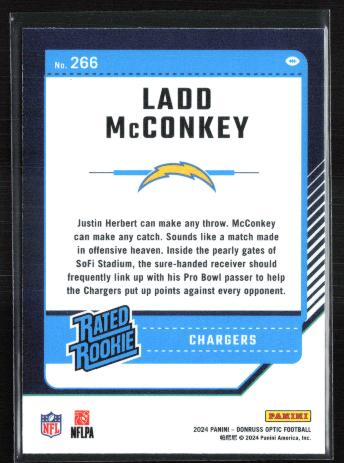 Ladd McConkey RC Optic
