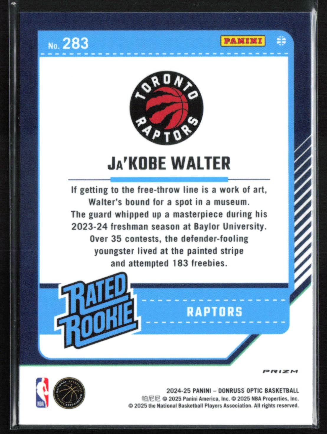Ja'Kobe Walter RC