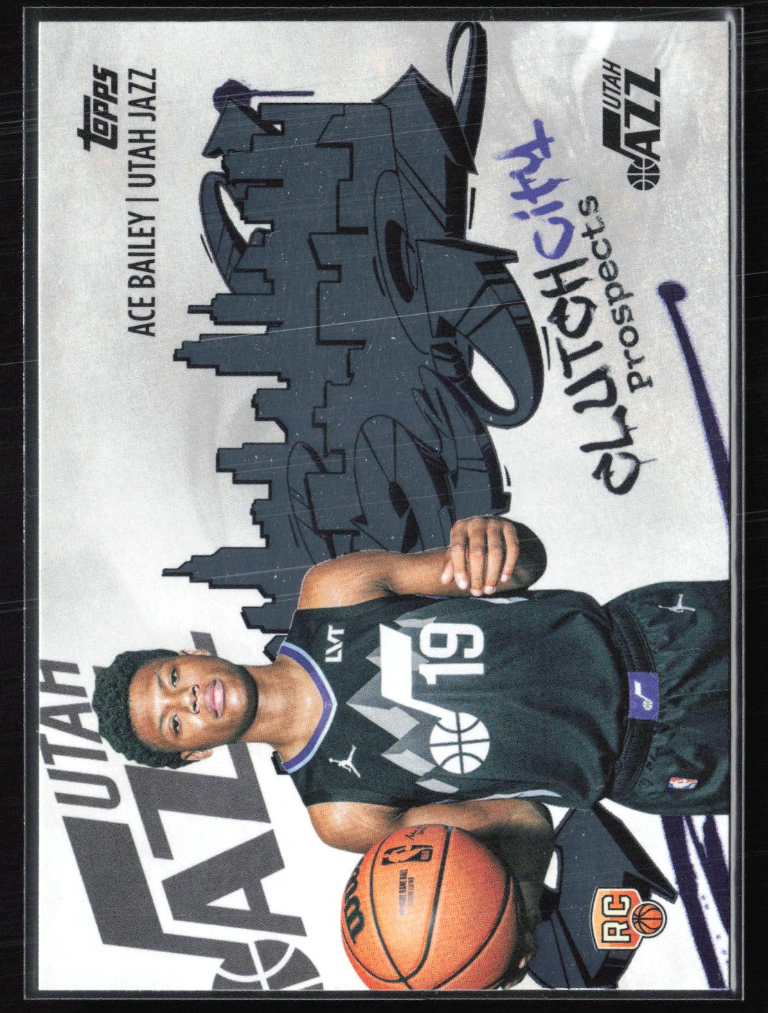 Ace Bailey RC Clutch City Prospects