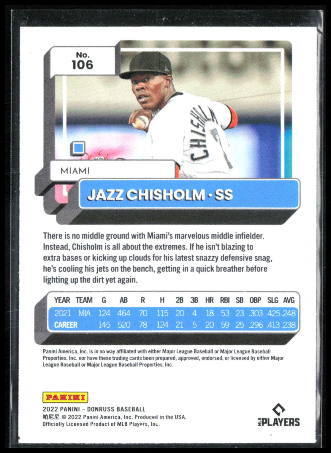 Jazz Chisholm Blue Foil