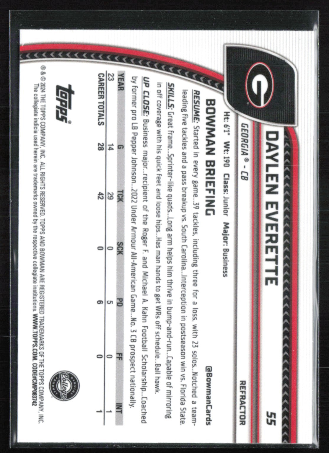 Daylen Everette Refractor