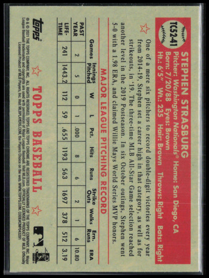 Stephen Strasburg Redux