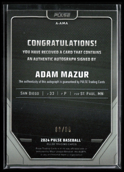 Adam Mazur Auto /99