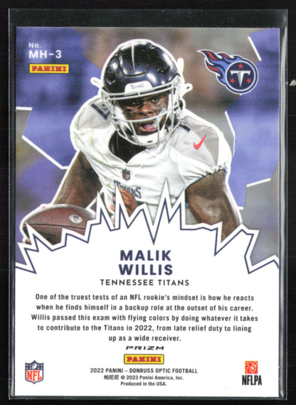 Malik Willis RC My House Holo