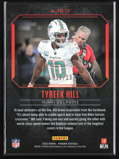 Tyreek Hill Fired Up /199 Red