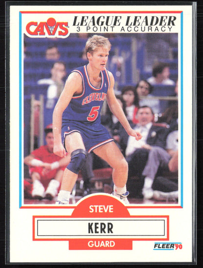 Steve Kerr 1990 Fleer