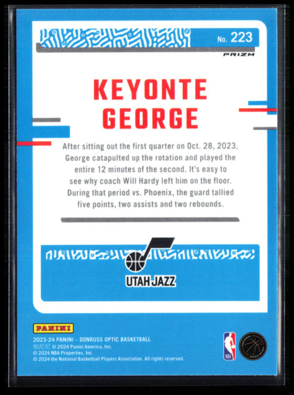 Keyonte George RC Purple
