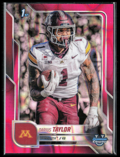 Darius Taylor 1st Bowman Pink Lava