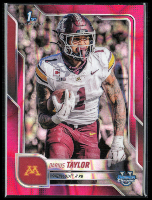 Darius Taylor 1st Bowman Pink Lava
