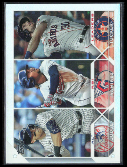 AL RBI Leaders (Aaron Judge/José Ramírez/Kyle Tucker) LL