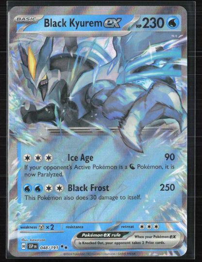 Black Kyurem ex - 048/191 Double Rare