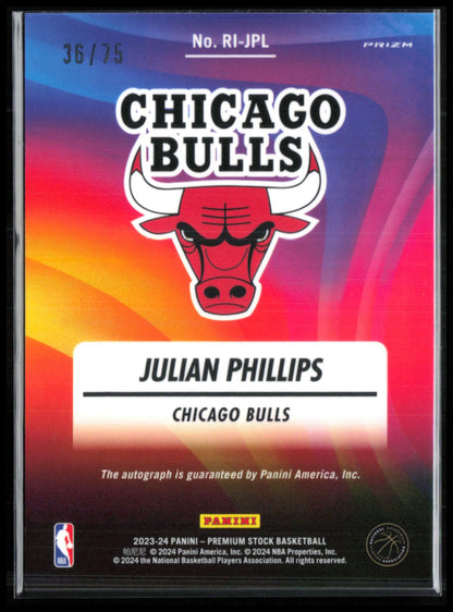 Julian Phillips RC Auto Rookie Ink /75 Scope