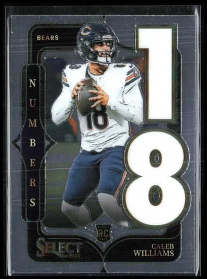Caleb Williams RC Numbers