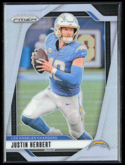 Justin Herbert Silver Prizm