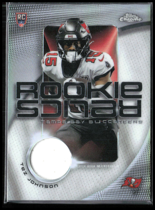 Tez Johnson RC Player-Worn Mem