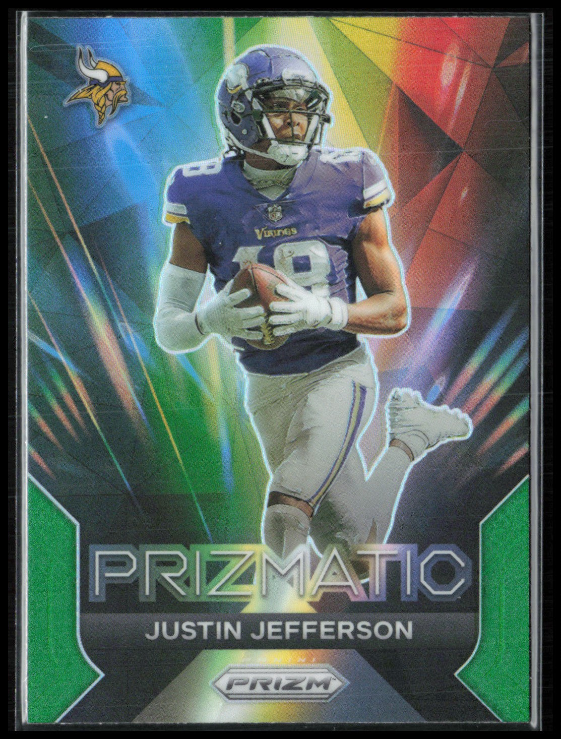 Justin Jefferson Prizmatic Green