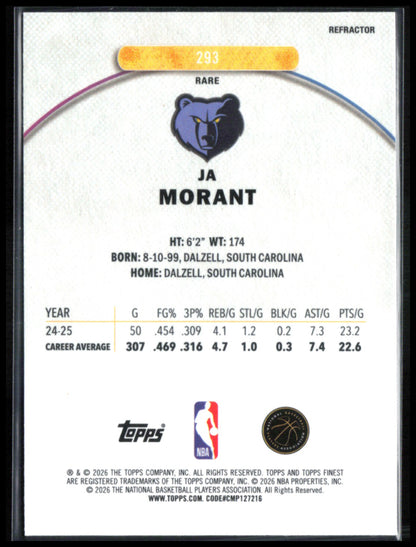Ja Morant Refractor