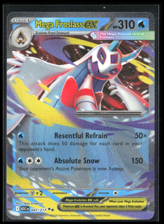 Mega Froslass ex - 047/217 Double Rare