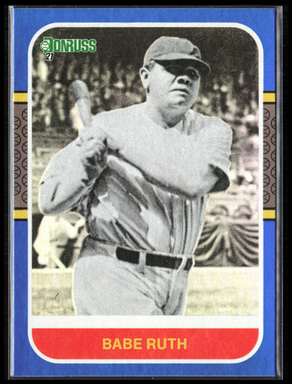 Babe Ruth Blue Foil