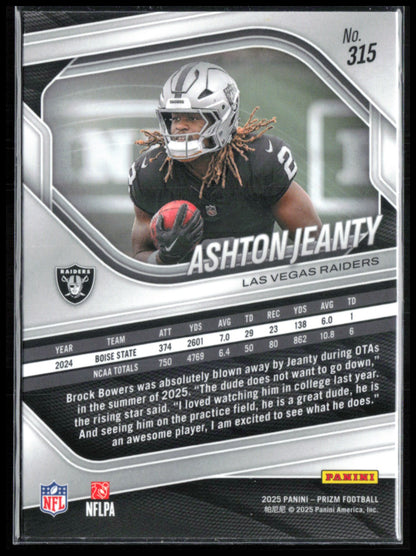Ashton Jeanty RC