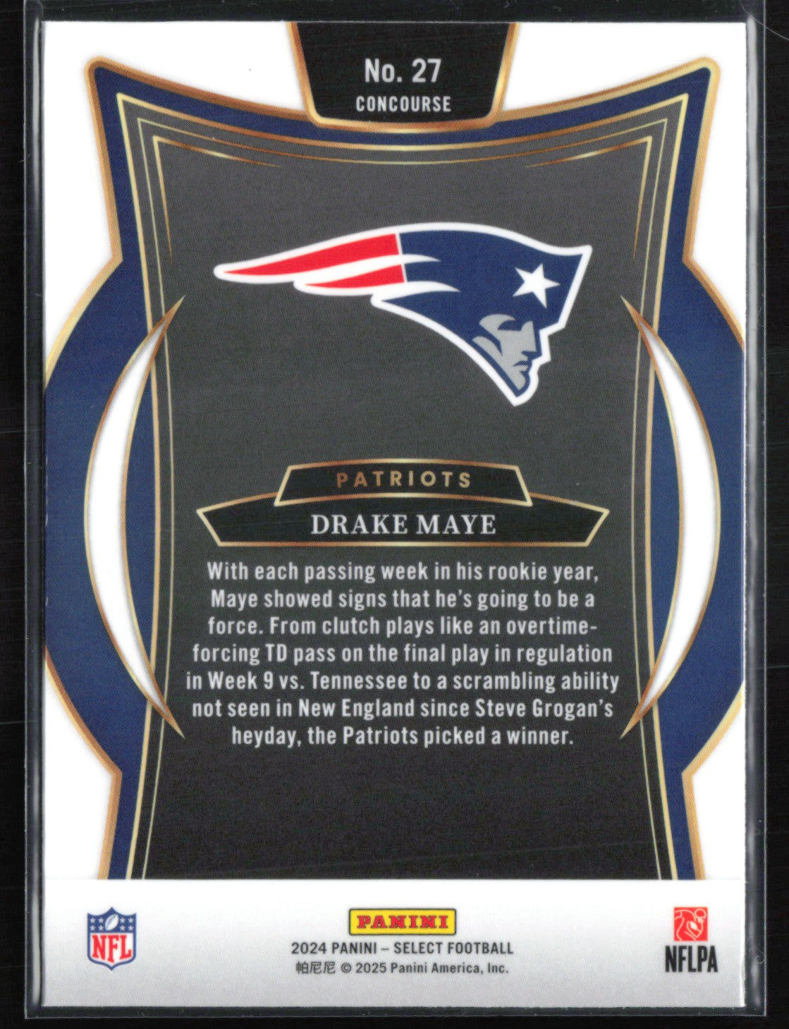 Drake Maye RC Concourse
